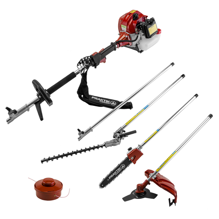TRIMER MULTIFUNCIONALNI PRAKTIK SET 5U1 42.7CC PG64510