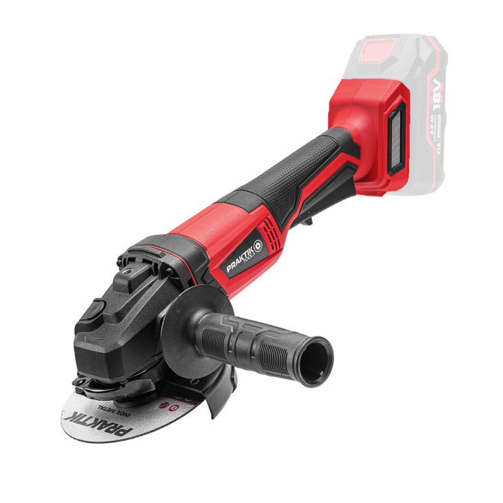 BRUSILICA UGAONA PRAKTIK AKU 18V 115MM BEZ BATERIJE PTQ027