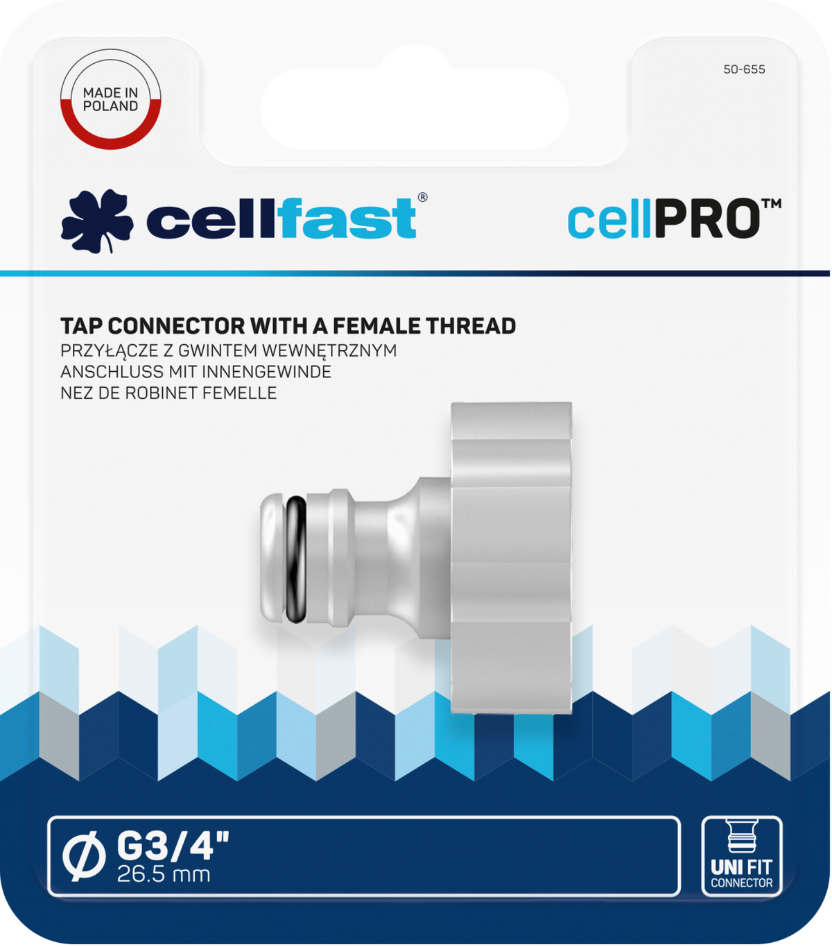 SPOJNICA ZA CESMU CELLPRO 3/4" — prikaz proizvođača