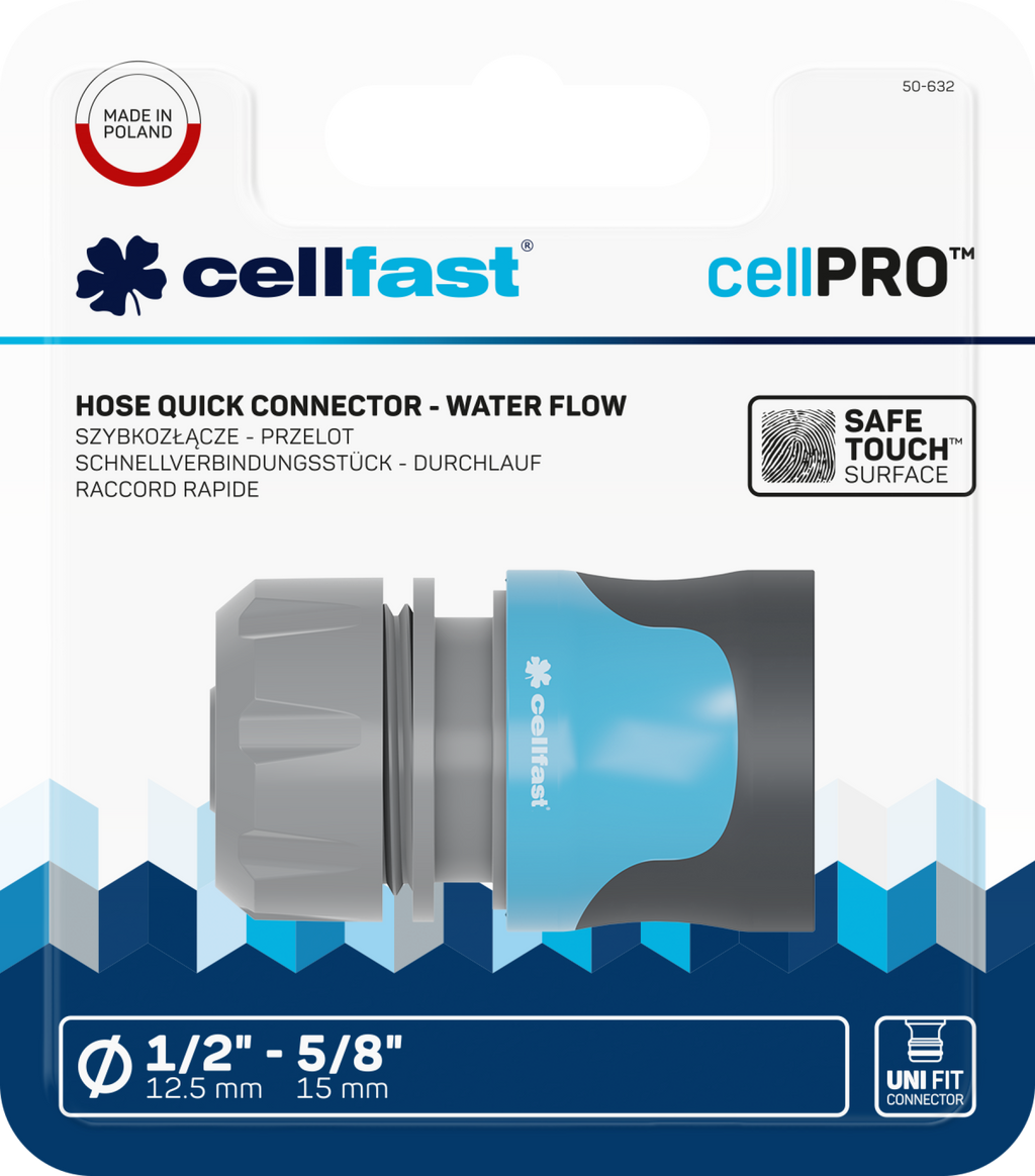 SPOJNICA BRZA ZA CRIJEVO WATER FLOW CELLPRO 1/2" — prikaz proizvođača