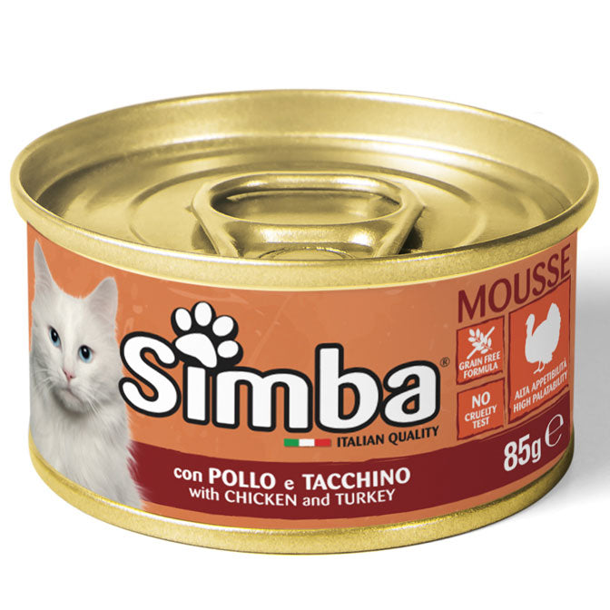 HRANA ZA MACKE SIMBA PILETINA/CURETINA-85 GR