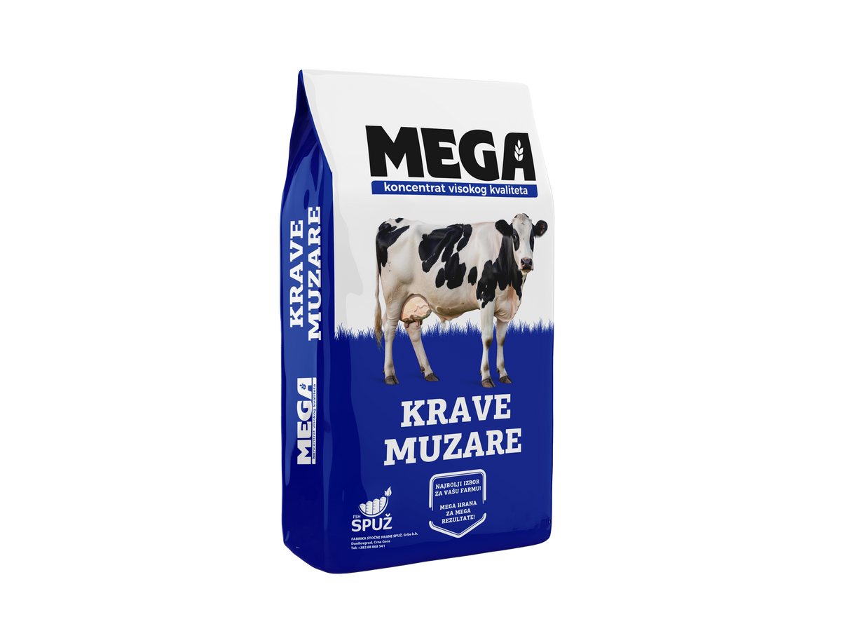 POTPUNA SMJESA ZA KRAVE MUZARE 18% (PREKO 20L MLIJEKA/DAN) 20/1