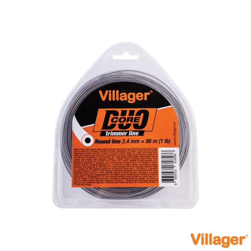 NAJLON ZA TRIMER OKRUGLI DUO CORE VILLAGER 3.0 MM X 15 M