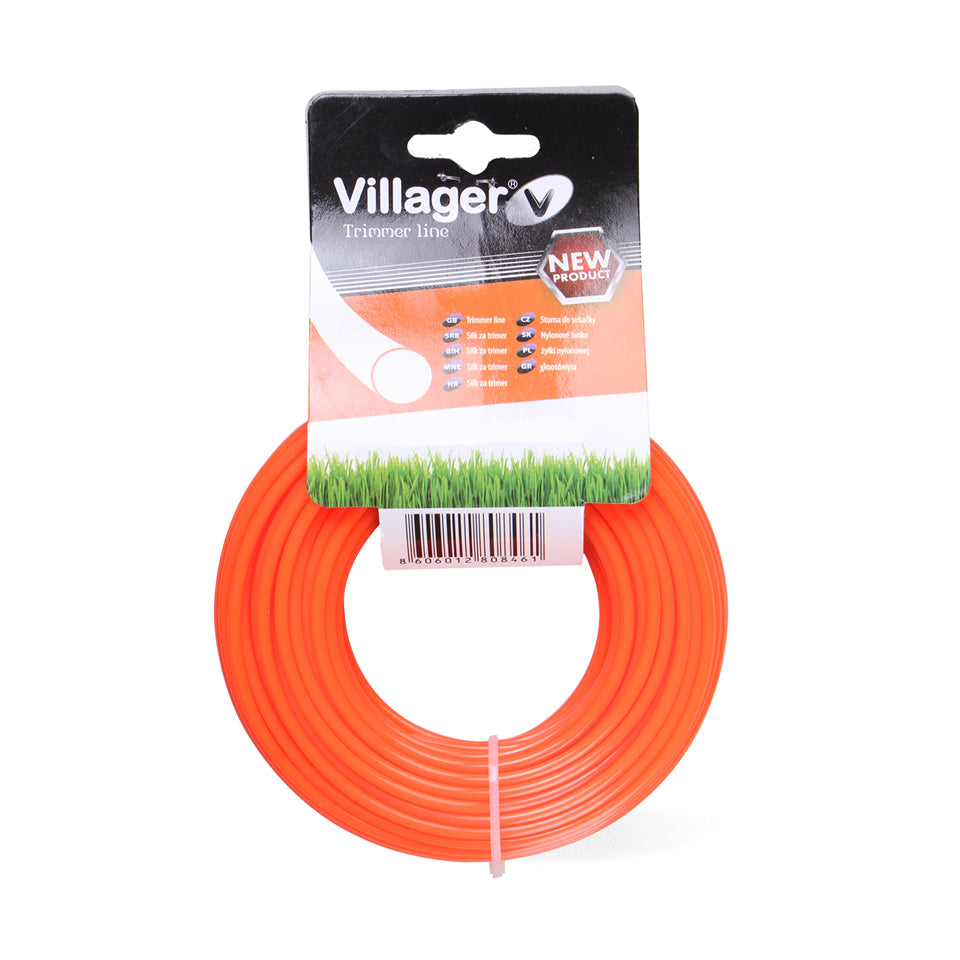 NAJLON ZA TRIMER OKRUGLI VILLAGER 2.0 MM X 15 M