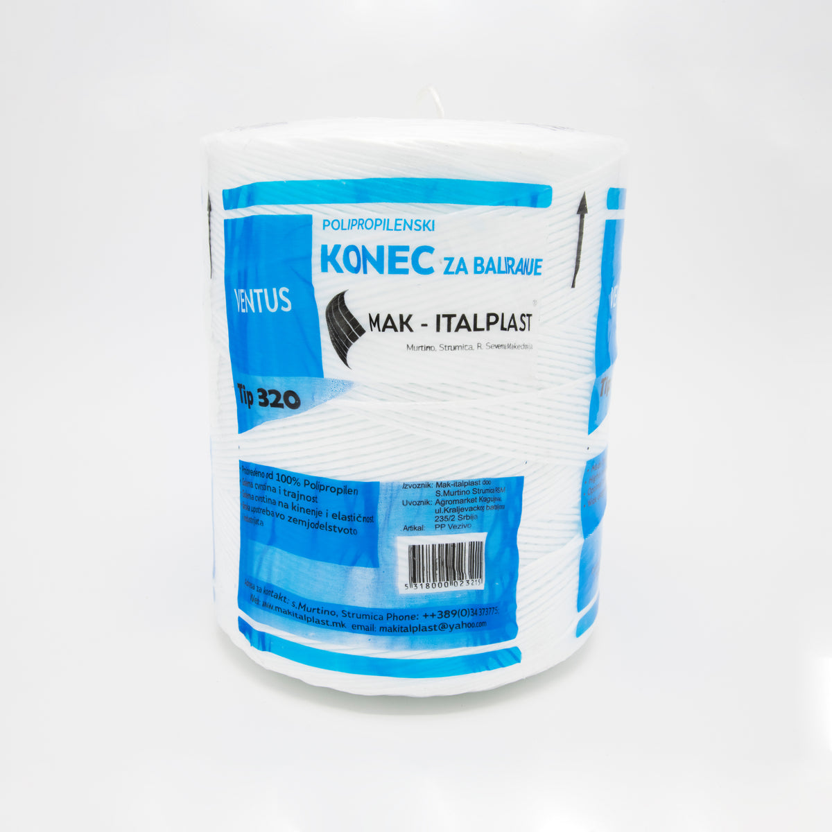 VEZIVO ZA BALIRANJE MAKITALPLAST T320 - 5KG