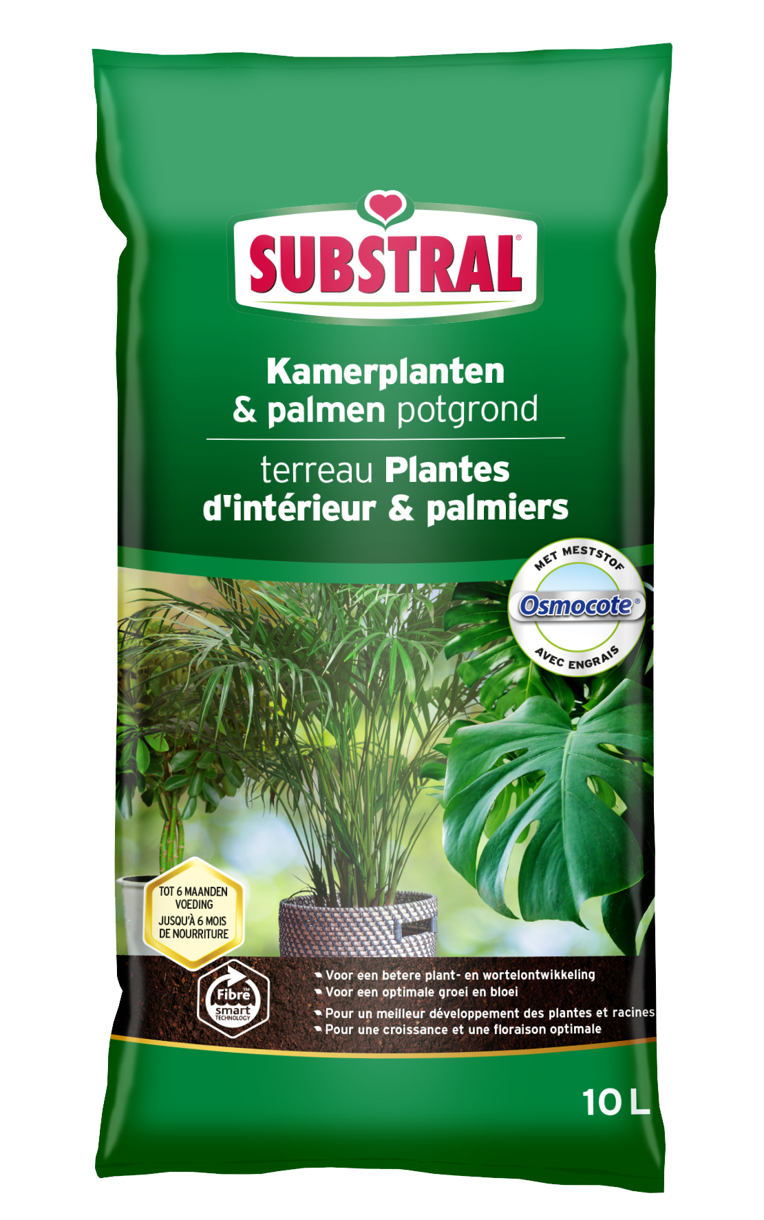 SUBSTRAL SUPSTRAT ZA SOBNE BILJKE I PALME 10L