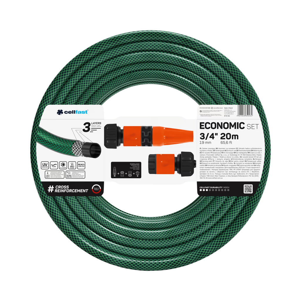 CRIJEVO BASTENSKO CELLFAST ECONOMIC SET 3/4" - 20 M