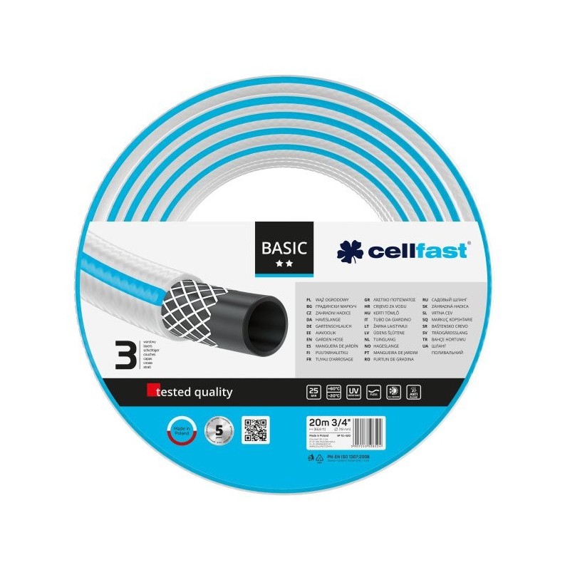CRIJEVO BASTENSKO CELLFAST BASIC 3/4" - 20 M