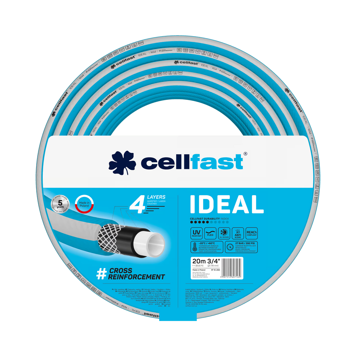 CRIJEVO BASTENSKO CELLFAST IDEAL 3/4" - 20 M