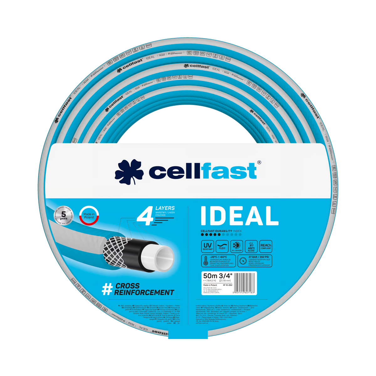 CRIJEVO BASTENSKO CELLFAST IDEAL 3/4" - 50 M