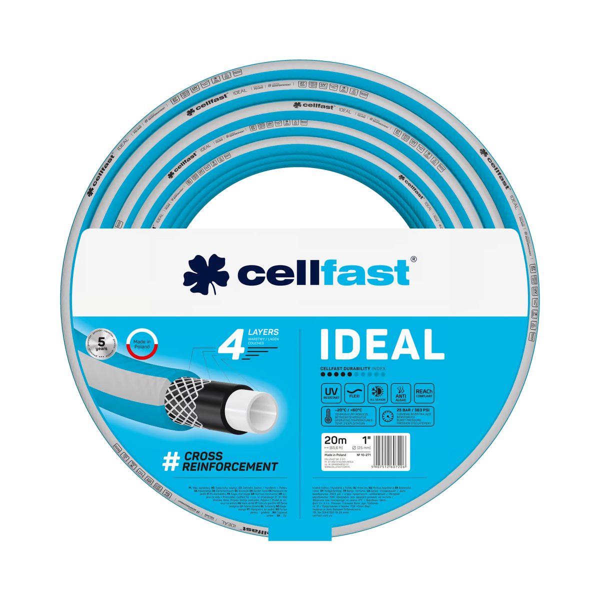 CRIJEVO BASTENSKO CELLFAST IDEAL 1" - 20 M