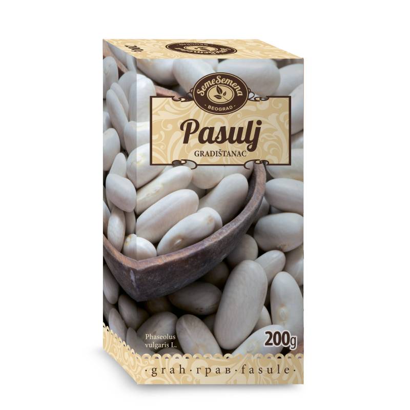 SJEME POVRCA SEME SEMENA PASULJ GRADISTANAC-200 GR