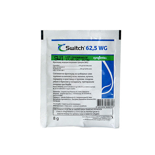 FUNGICID SWITCH 62,5WG-8 GR