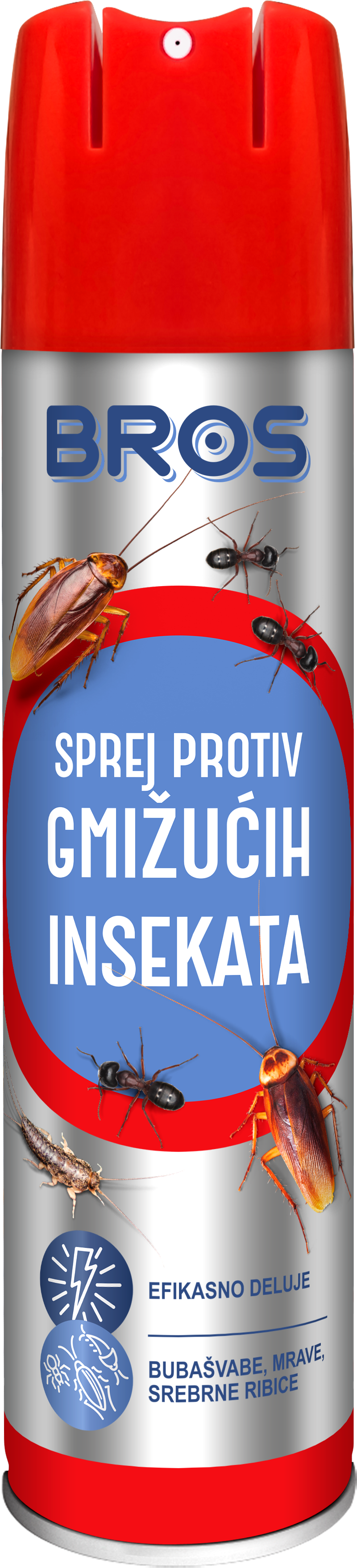 SPREJ BROS PROTIV GMIZUCIH INSEKATA-400ML