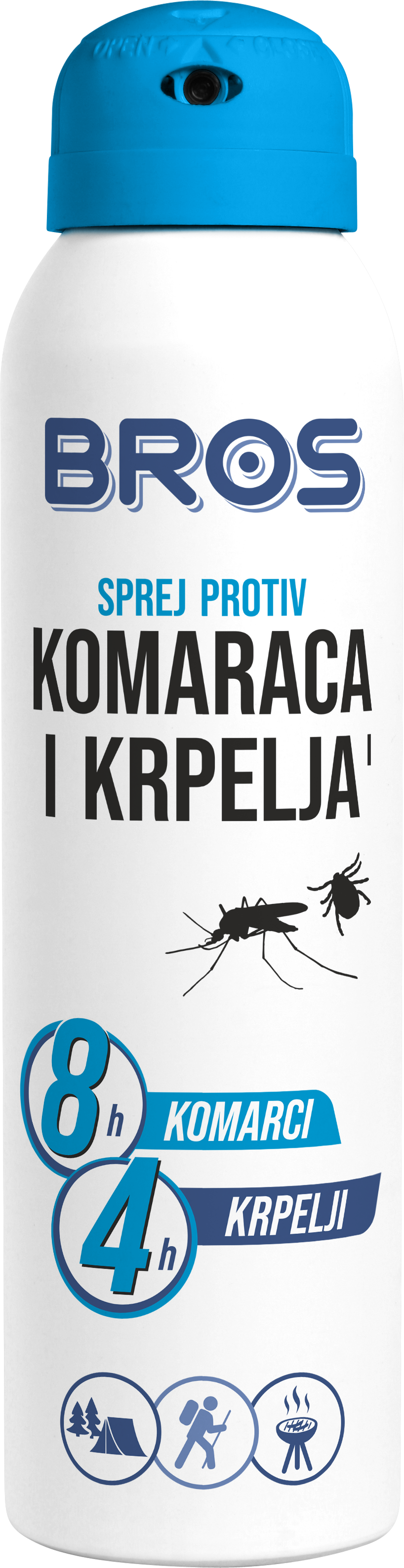 SPREJ BROS PROTIV KOMARACA I KRPELJA-90 ML