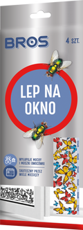 LEPLJIVA TRAKA BROS ZA STAKLO PROTIV MUVA 4 KOM