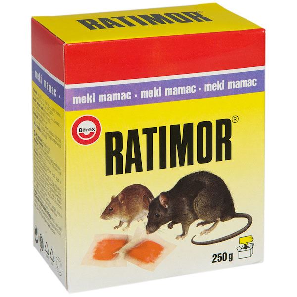OTROV ZA MISEVE RATIMOR MV 250GR