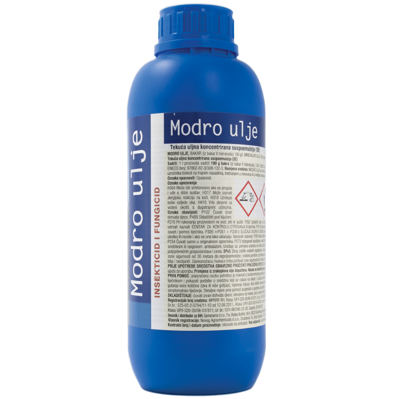 FUNGICID PLAVO MODRO ULJE 1L