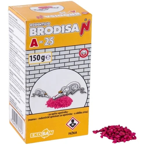 OTROV ZA MISEVE BRODISAN A 25 - 150G