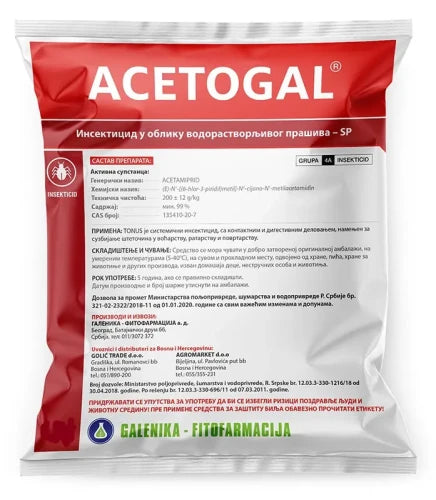 INSEKTICID ACETOGAL 250GR