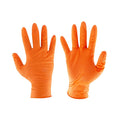 RUKAVICE NITRILE STRONG NARANDZASTE VEL.L