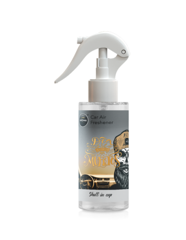 AROMA CAR DIA DE LOS MUERTOS SPRAY SKULL IN A CAP