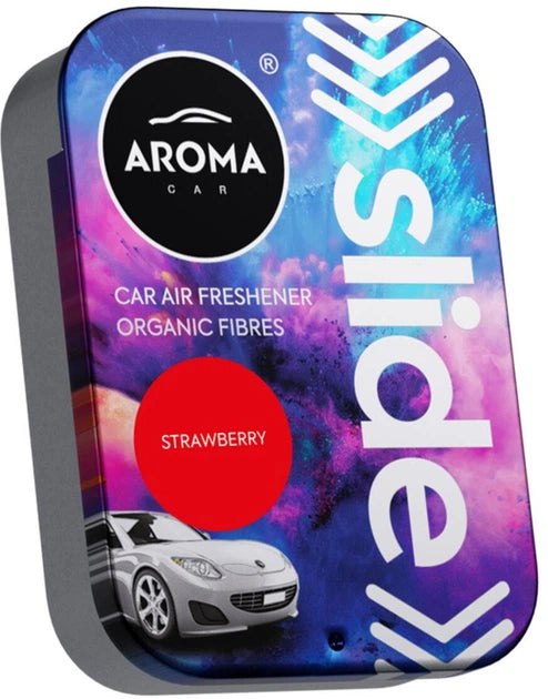 AROMA CAR ORGANIC SLIDE DIS+PET HOOK JAGODA 30GR