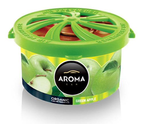 AROMA CAR  ORGANIC ZELENA JABUKA 40G LIMENKA
