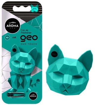 AROMA CAR POLYMER GEO MACKA TURQUISE OUD TUCH