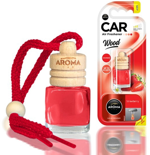 AROMA CAR DRVENE BOCICE JAGODA 6ML