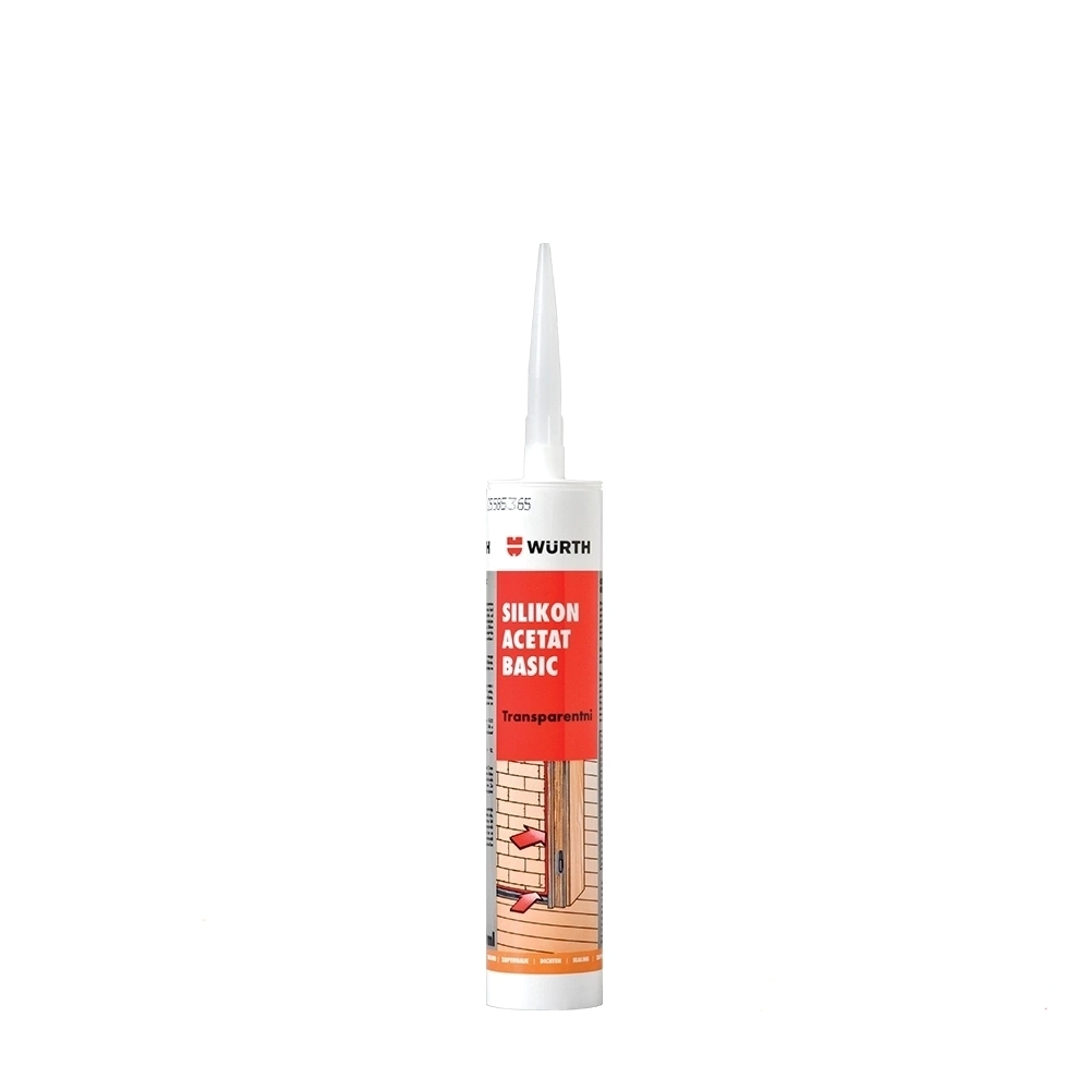 SILIKON BIJELI ACETAT BASIC 280ML