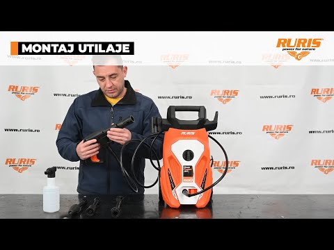 Montaža — PERAC 2000W RURIS CLEAN POWERJET 1500