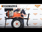 Montaža — KULTIVATOR MOTORNI DIZEL 6 HP RURIS 651KSD